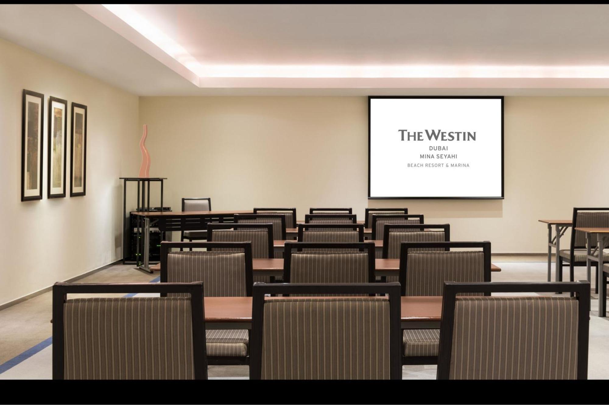 The Westin Dubai Mina Seyahi Beach Resort And Waterpark Luaran gambar The Westin Meeting Room