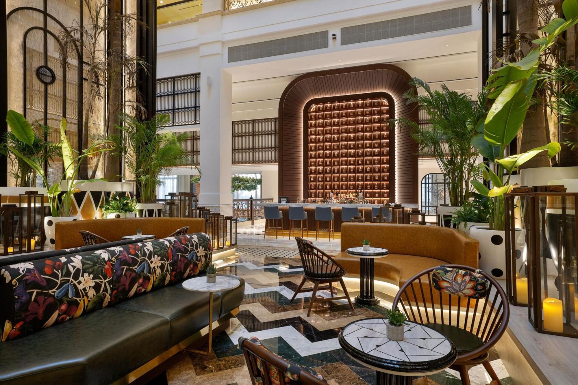 The Westin Dubai Mina Seyahi Beach Resort And Waterpark Luaran gambar The lobby